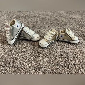 2pair- Converse infant shoes-